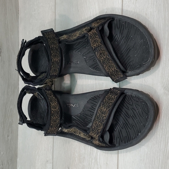 Teva Mens Outdoor 6673 Terra Fi 5 Hiking Hook&loop Sandals shoes sz 13 - Picture 3 of 11